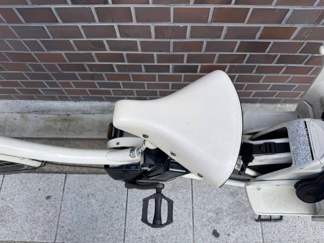 【手渡し】自転車 2017チャイルドシート付き ビッケ ブリヂストン　大阪