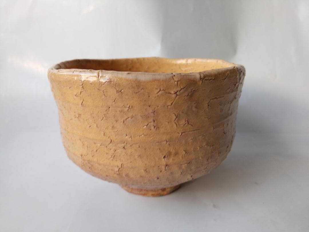 渡辺城山 萩焼 萩茶碗 松籟庵 城山窯 名工 城山 共箱 茶道具 茶器 茶碗