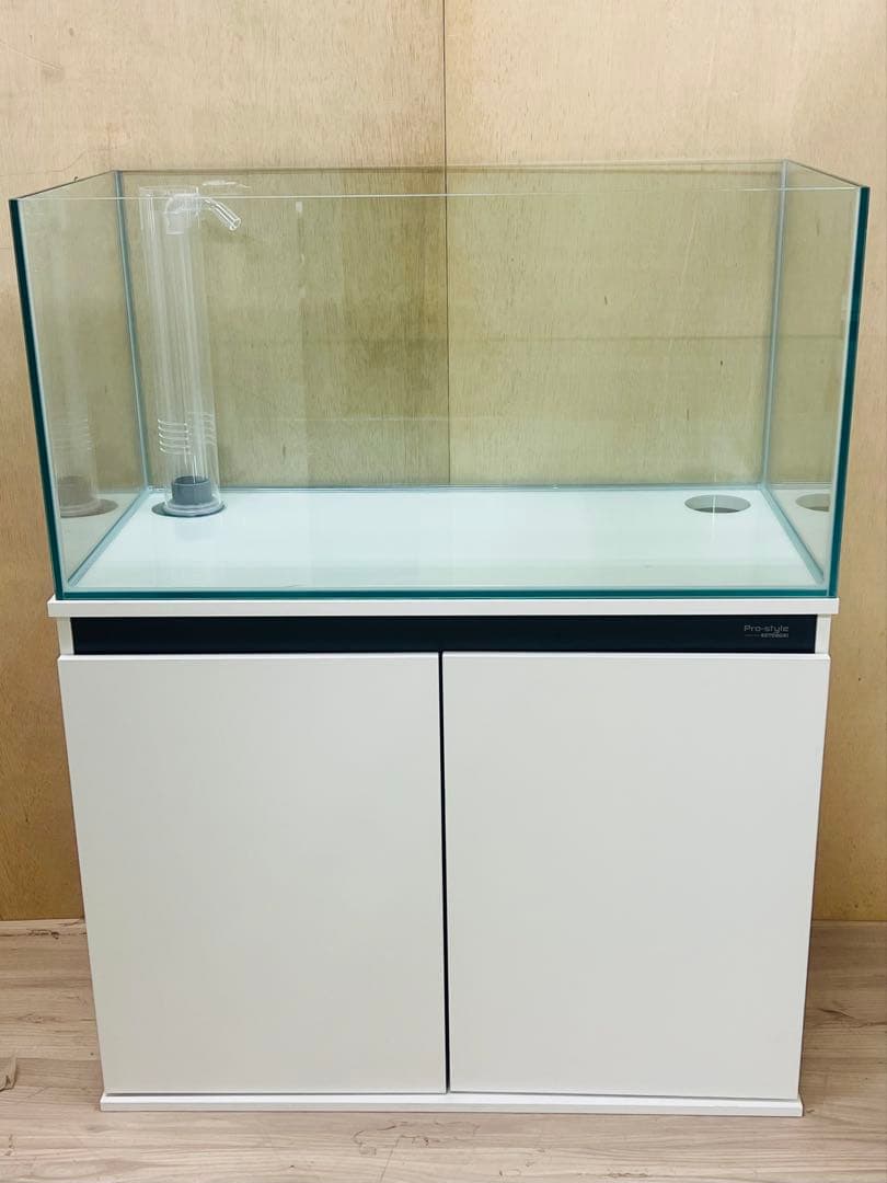 1セット限定　クリア＆ホワイト900レギュラーサイズ　オーバーフロー水槽セット