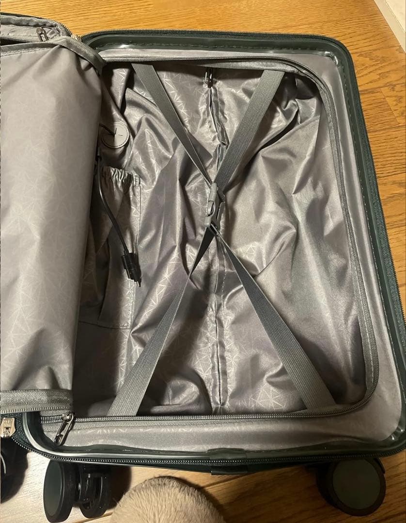 キャリーケース ブラック , Mサイズ (4～7泊)