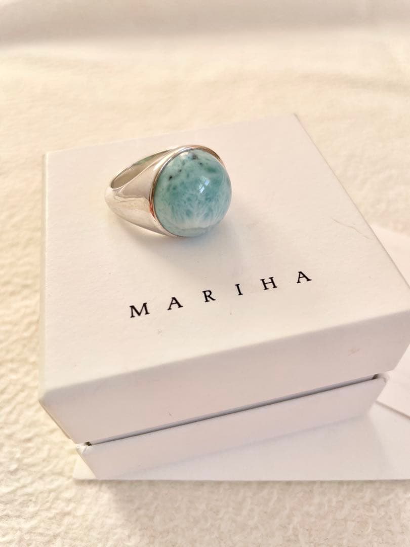 MARIHA マリハSignature Ring ラリマー　ラウンド リング