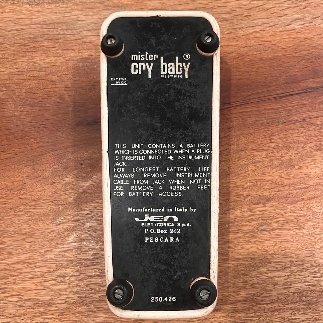 70s Jen Mister crybaby super ビンテージ　ワウペダル