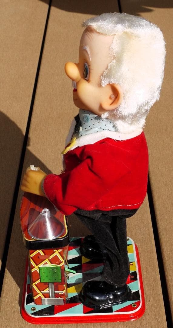 野村トーイ バーテンダー 1950年 箱付 ROSKO ブリキ おもちゃ