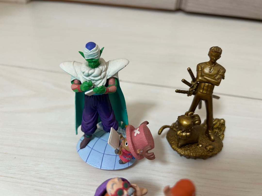 ドラカプ　ドラゴンボール ワンピース コラボフィギュアセット