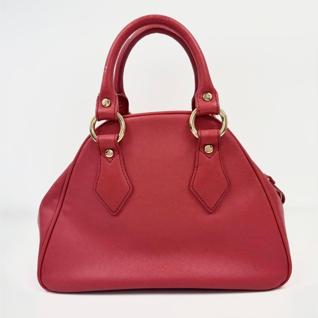 【人気】ヴィヴィアンウエストウッド　ヤスミン　オーブ　チェック柄　ハンドバック