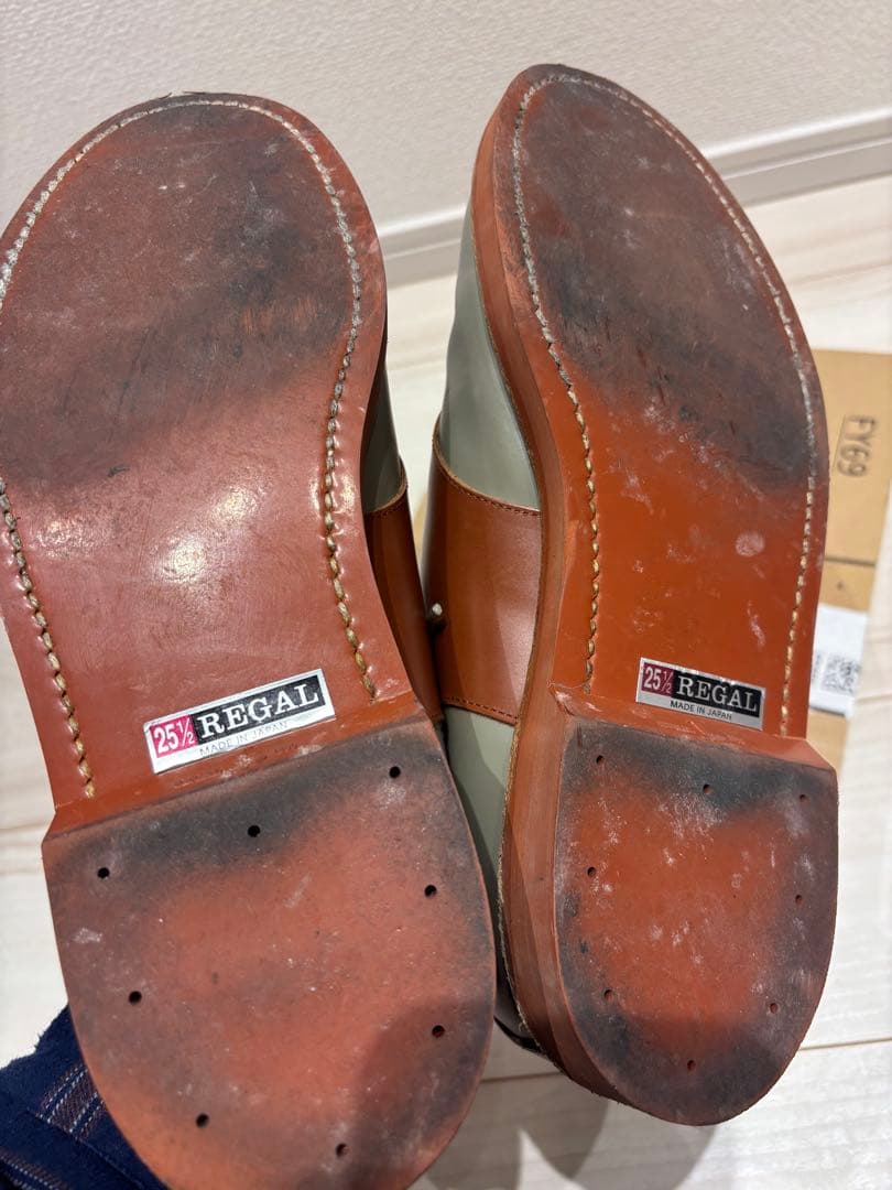 リーガル　サドルシューズ　25.5cm