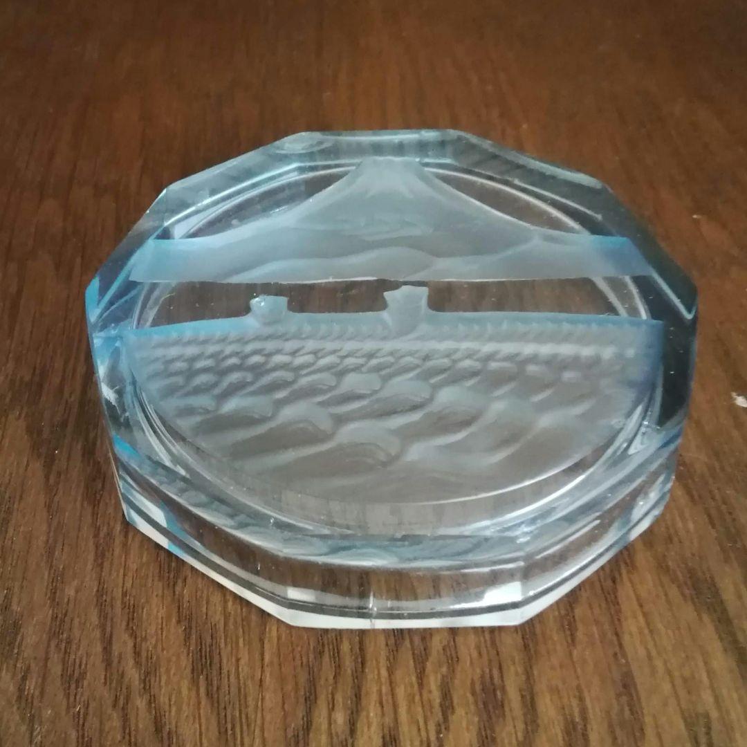 ガラスコースター各種　11枚　昭和レトロ　富士山　幾何学文様