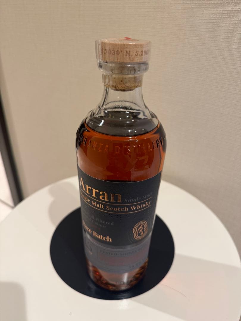 Arran（アラン）15年 レアバッチ ピーテッド　シェリー バット 訳あり