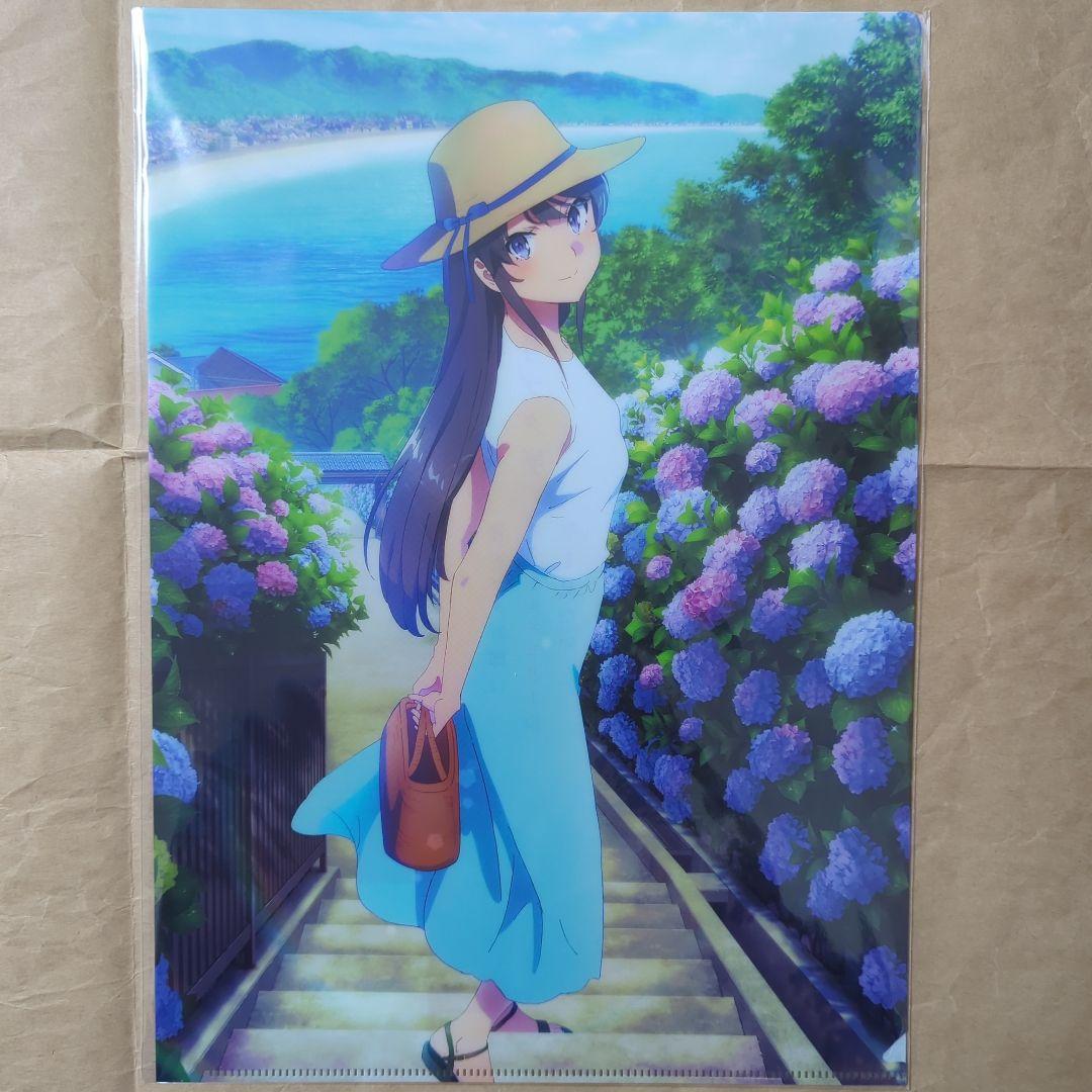 送料無料★8枚組 聖地巡礼 A4クリアファイル/青ブタ/青春ブタ野郎21