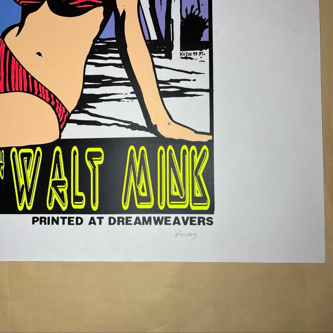 KOZIK URGE OVERKILL シルクスクリーンポスター