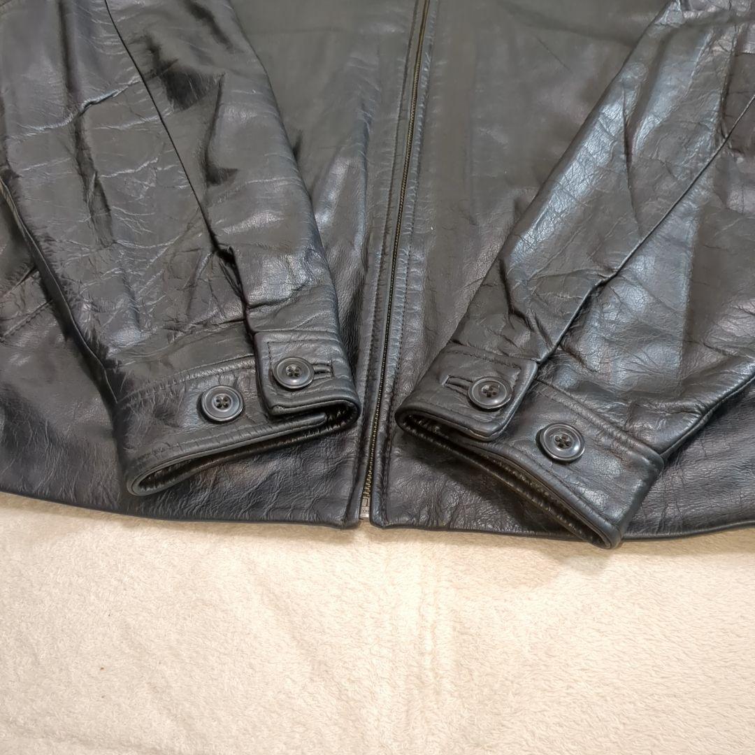 美品 オールドギャップ レザージャケット ブルゾン 牛革 Sサイズ ブラック