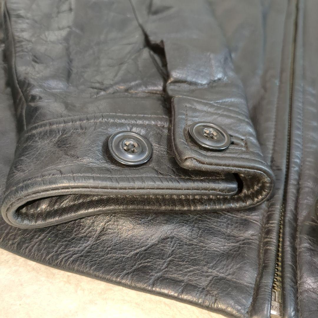 美品 オールドギャップ レザージャケット ブルゾン 牛革 Sサイズ ブラック