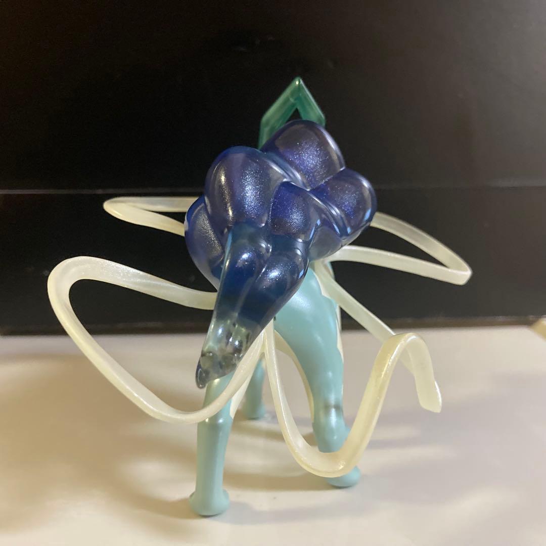 【希少❗️•非リペイントフィギュア】色違いスイクン　スケールワールド　フィギュア