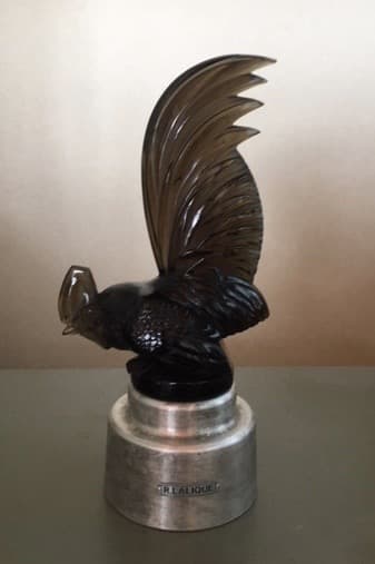 ルネ・ラリック　カーマスコット　Coq nain