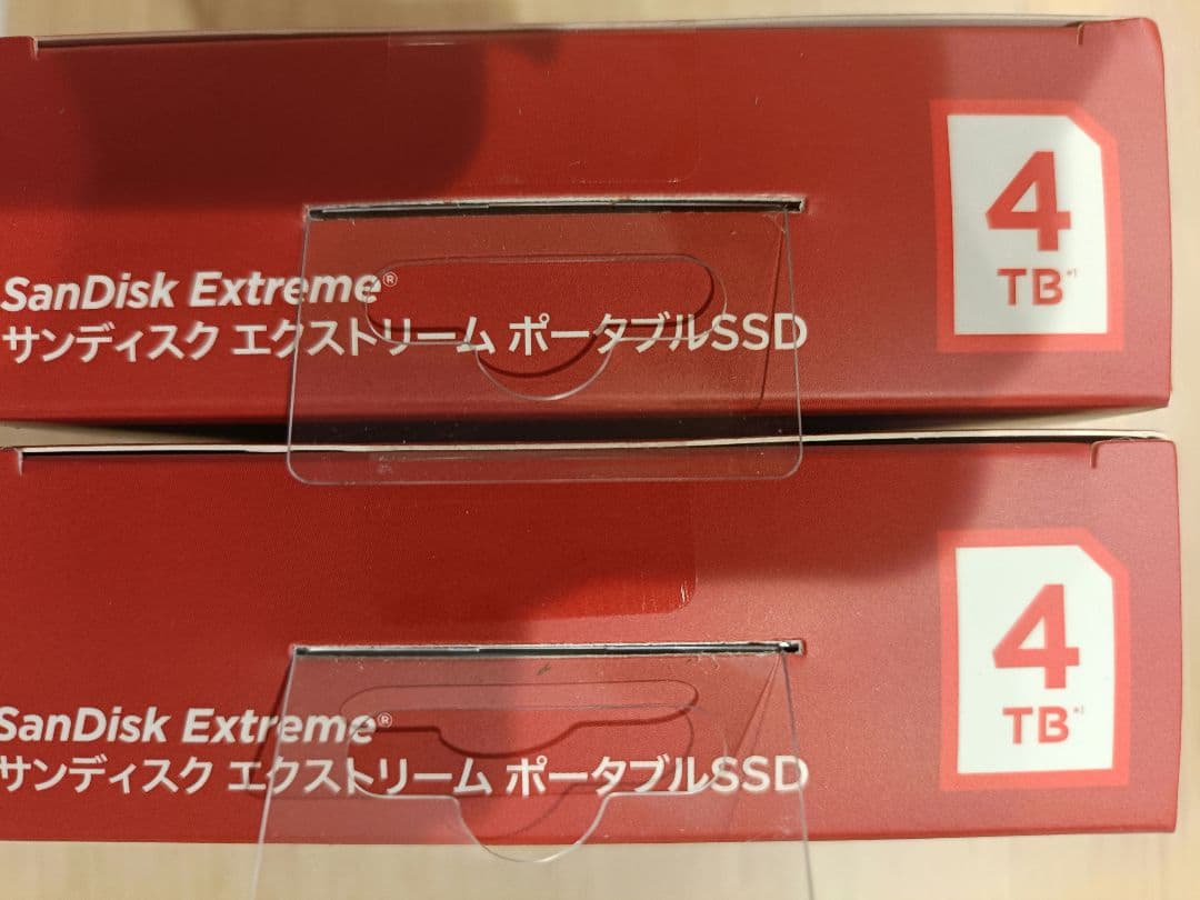 【新品未開封】SanDisk SDSSDE61-4T00-J25 × 2個セット