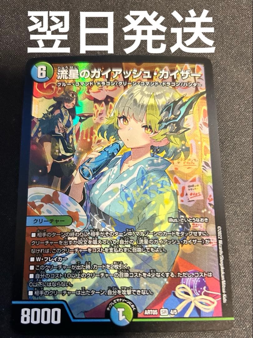 流星のガイアッシュカイザー 神アート　デュエマ