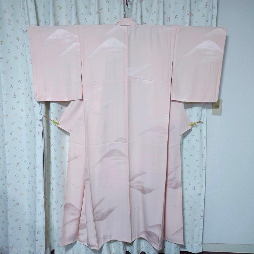 フ9992 未使用　目立つ汚れなし　袷　正絹　訪問着　フルセット