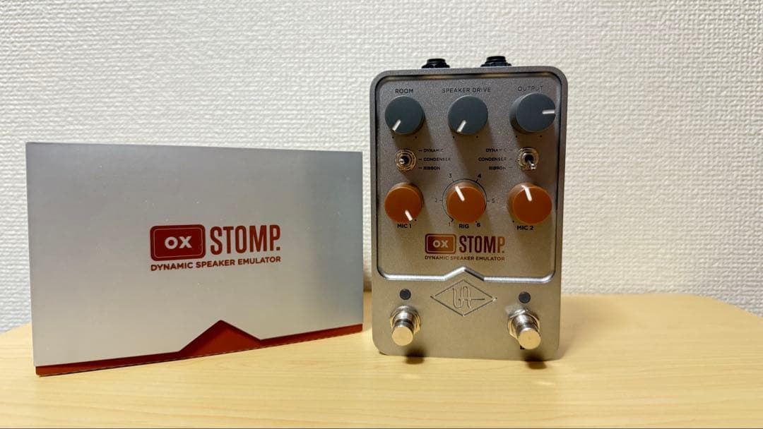 UAFX OX STOMP ダイナミックスピーカーエミュレーター