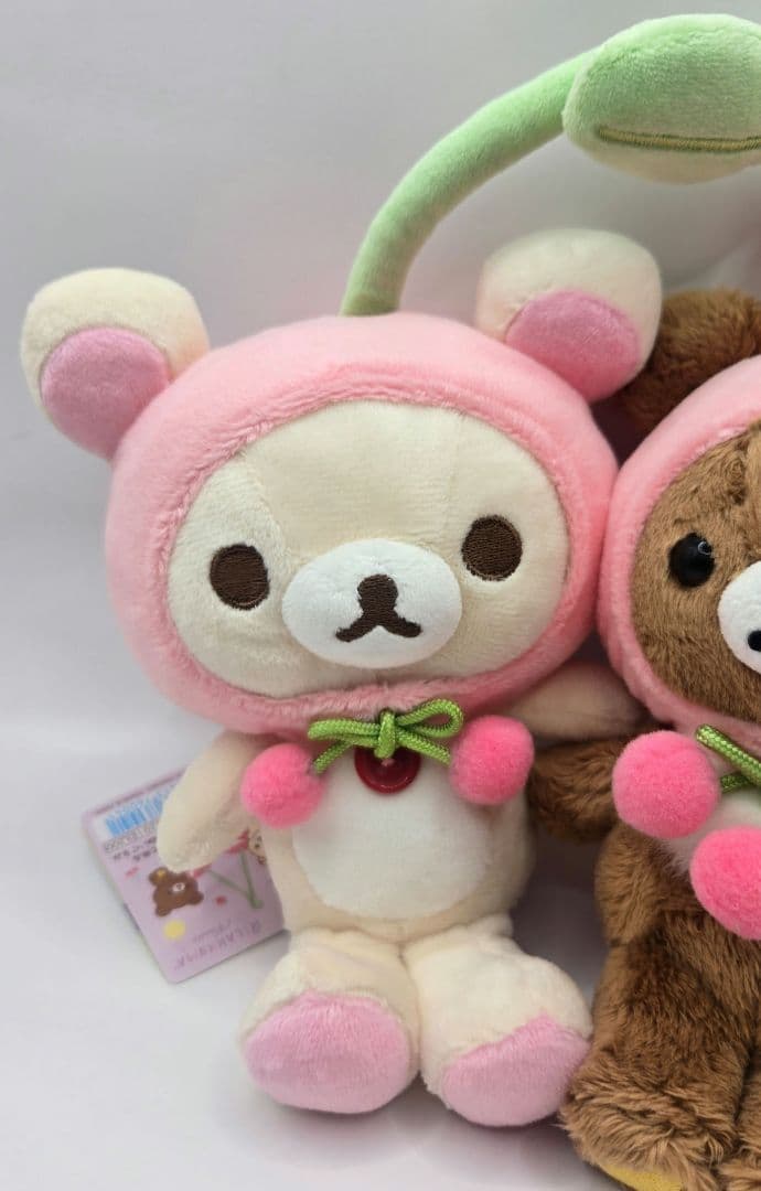 フルーツなかよしぬいぐるみ(コリラックマ&チャイロイコグマ)