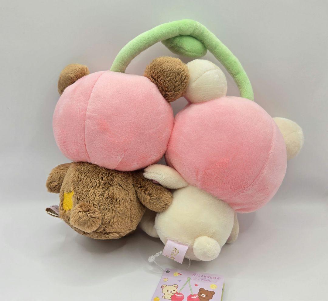 フルーツなかよしぬいぐるみ(コリラックマ&チャイロイコグマ)