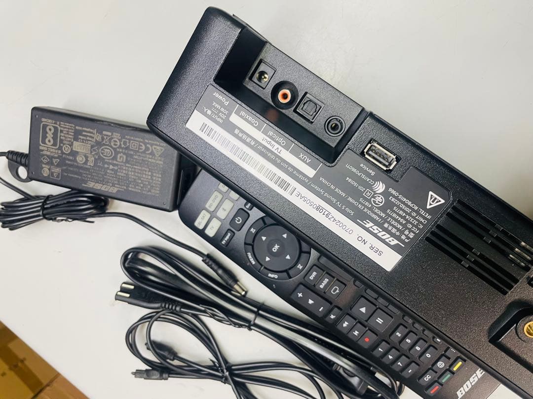 Bose Solo 5 TV sound system ワイヤレスサウンドバー