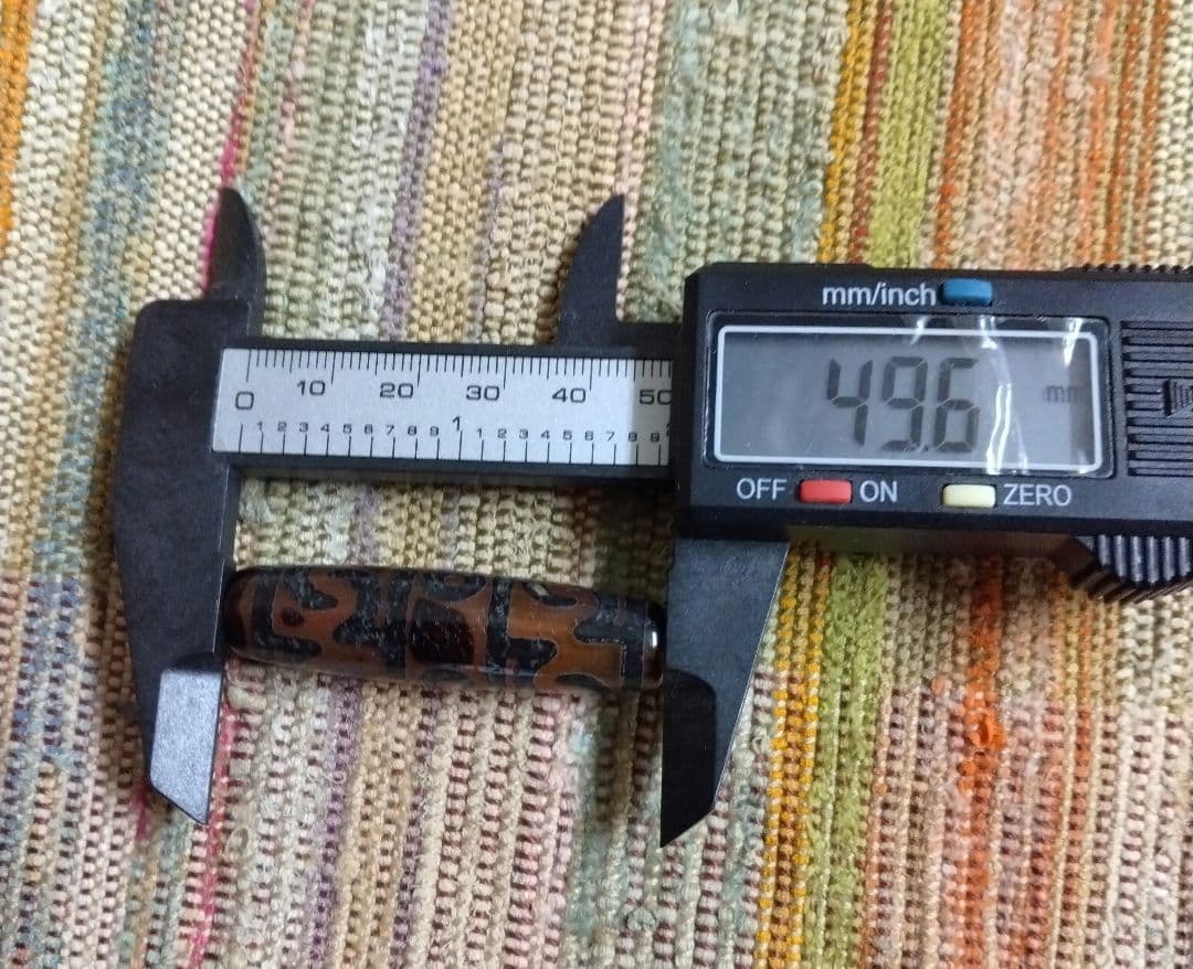 361天珠　蓮師法器天珠　紅玉髄　dzibeads！