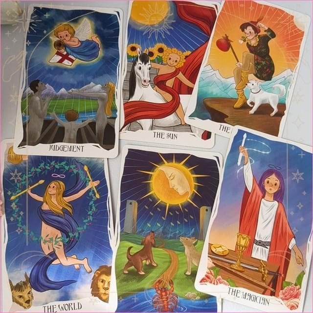 【タロットカード】限定１個✨レア品！可愛い手描きアートワークのタロット