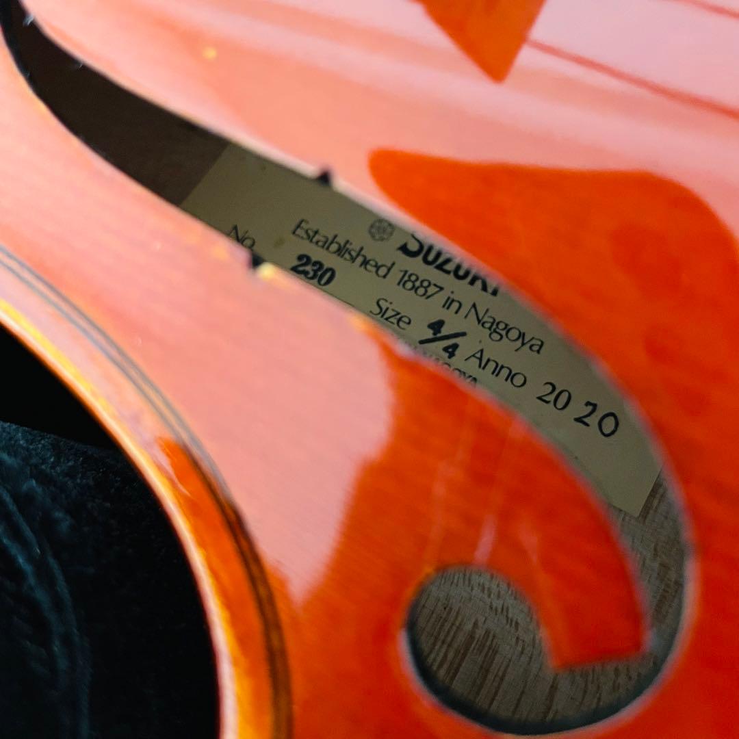 ★良品★SUZUKI バイオリン No.230 4/4 2020 スズキ