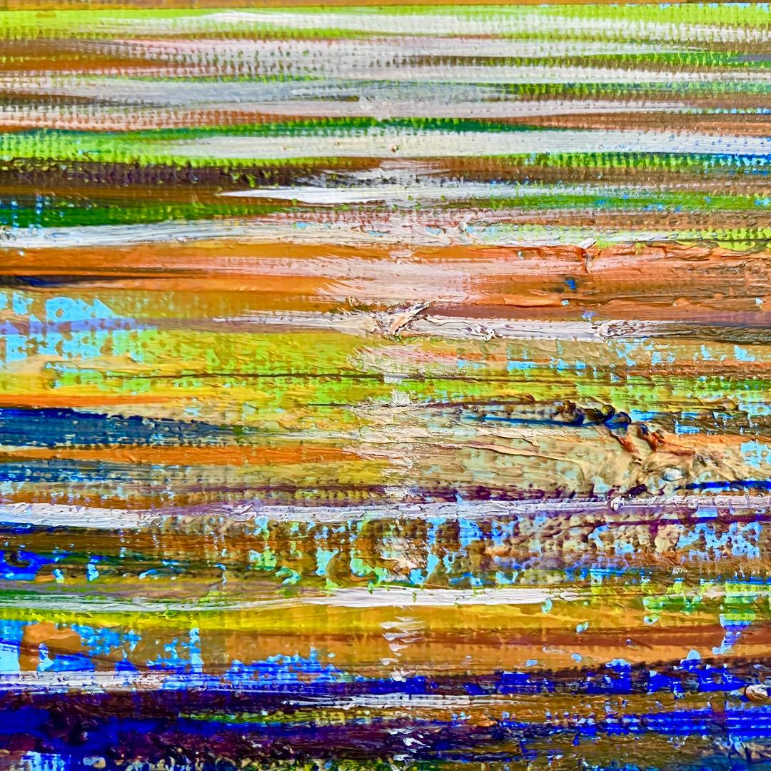 sunset＊4号キャンバス　絵画　原画　風景画　海　夏　ハワイ　沖縄