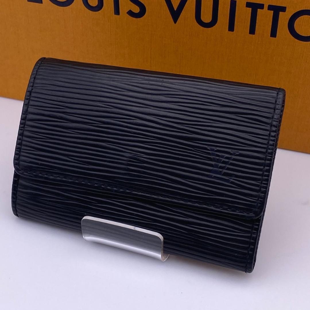 ルイヴィトン　エピ　ミュルティクレ6　キーケース　ブラック　ノワール