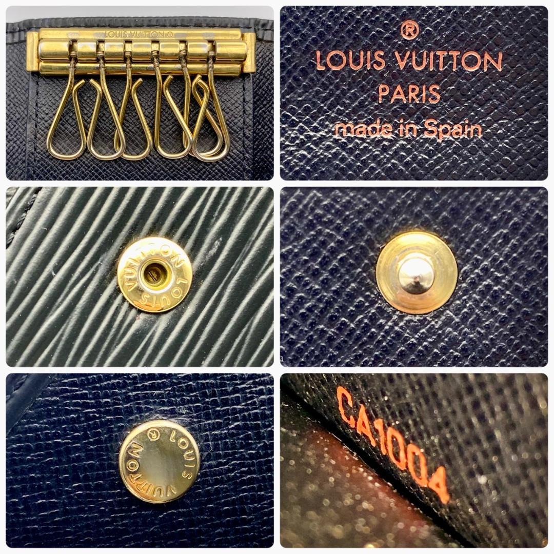 ルイヴィトン　エピ　ミュルティクレ6　キーケース　ブラック　ノワール