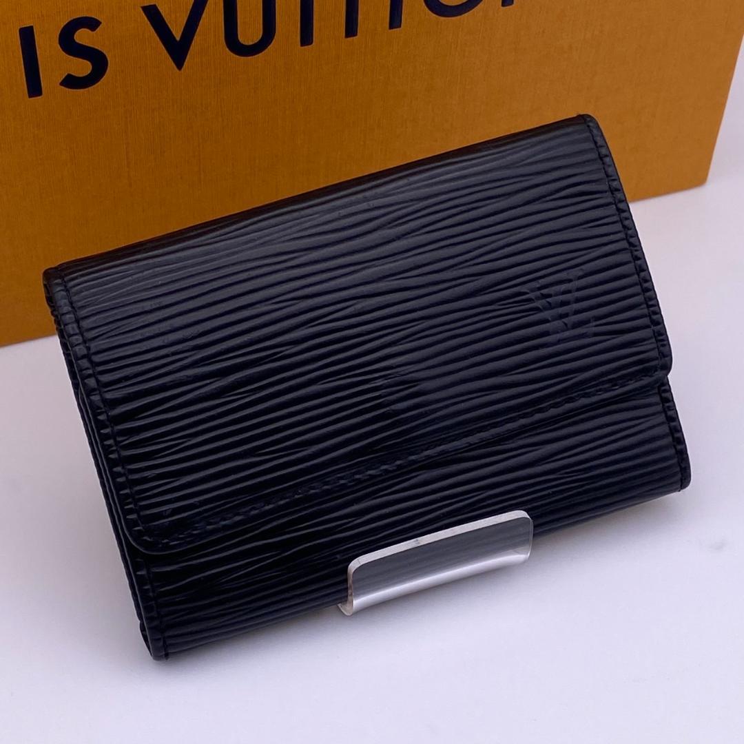 ルイヴィトン　エピ　ミュルティクレ6　キーケース　ブラック　ノワール