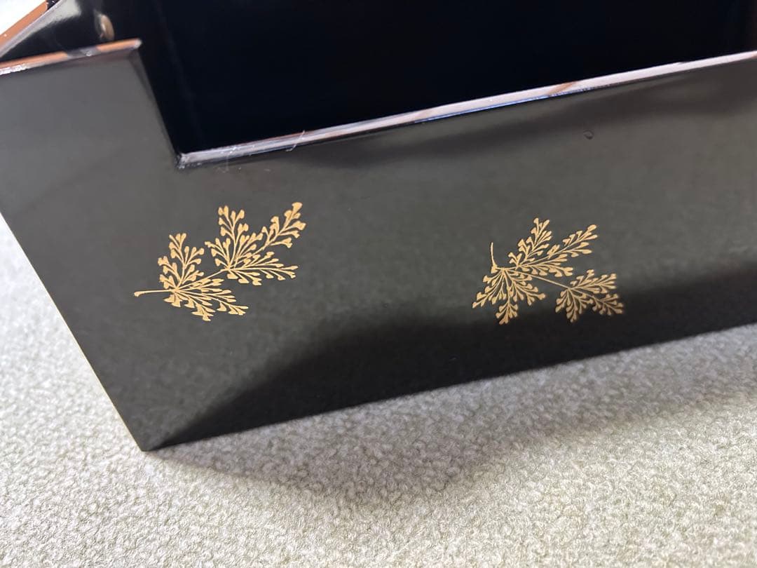 茶道　蒔絵　煙草盆　表千家