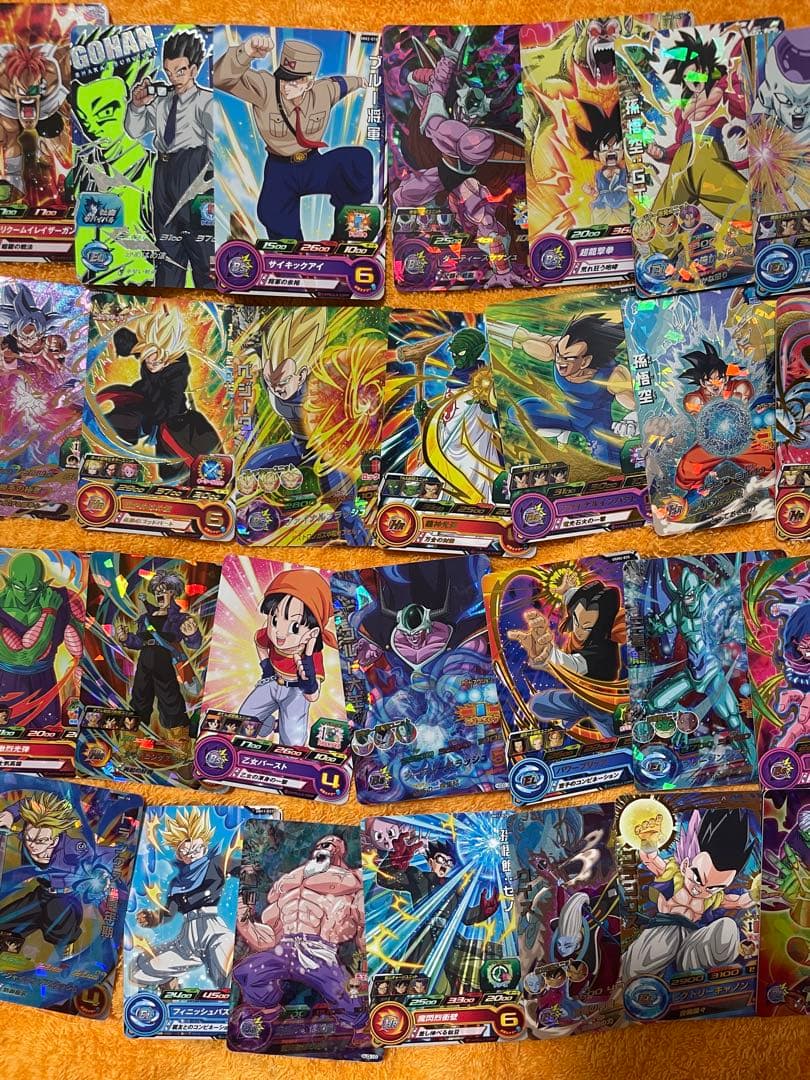 【超希少】絶版ドラゴンボールヒーローズ旧弾大量約200枚SR・CP・大会Pまとめ
