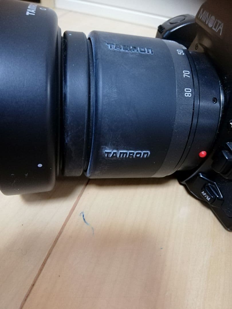 価格交渉可。ミノルタのフィルムカメラ＋TAMRONのレンズ二本セット