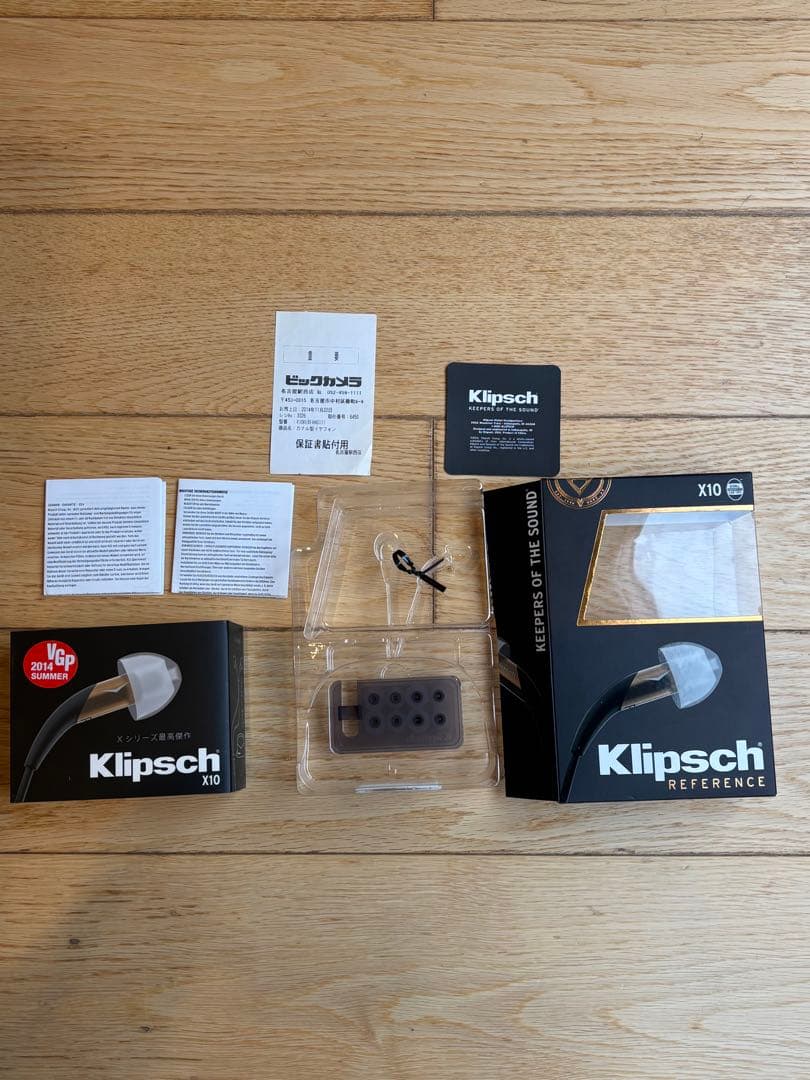 klipsch X10イヤホン