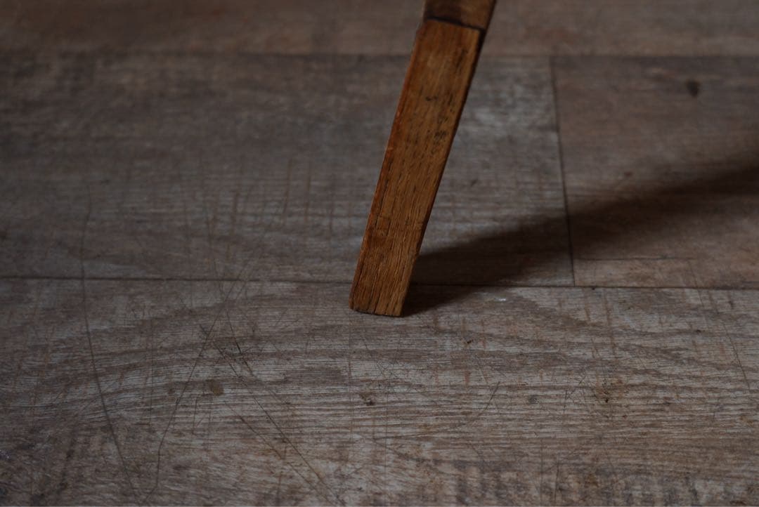 アンティーク　フランス　テーブル　ダイニングテーブル　オーク　什器　古木