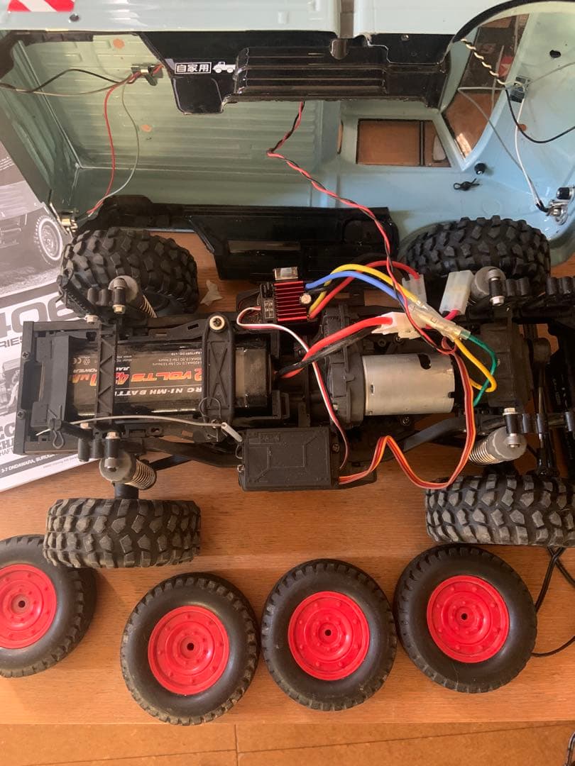 タミヤcc02ウニモグフルセット