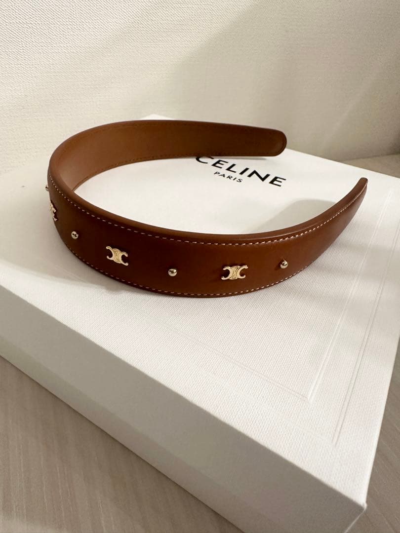 新品 CELINE セリーヌ カチューシャ