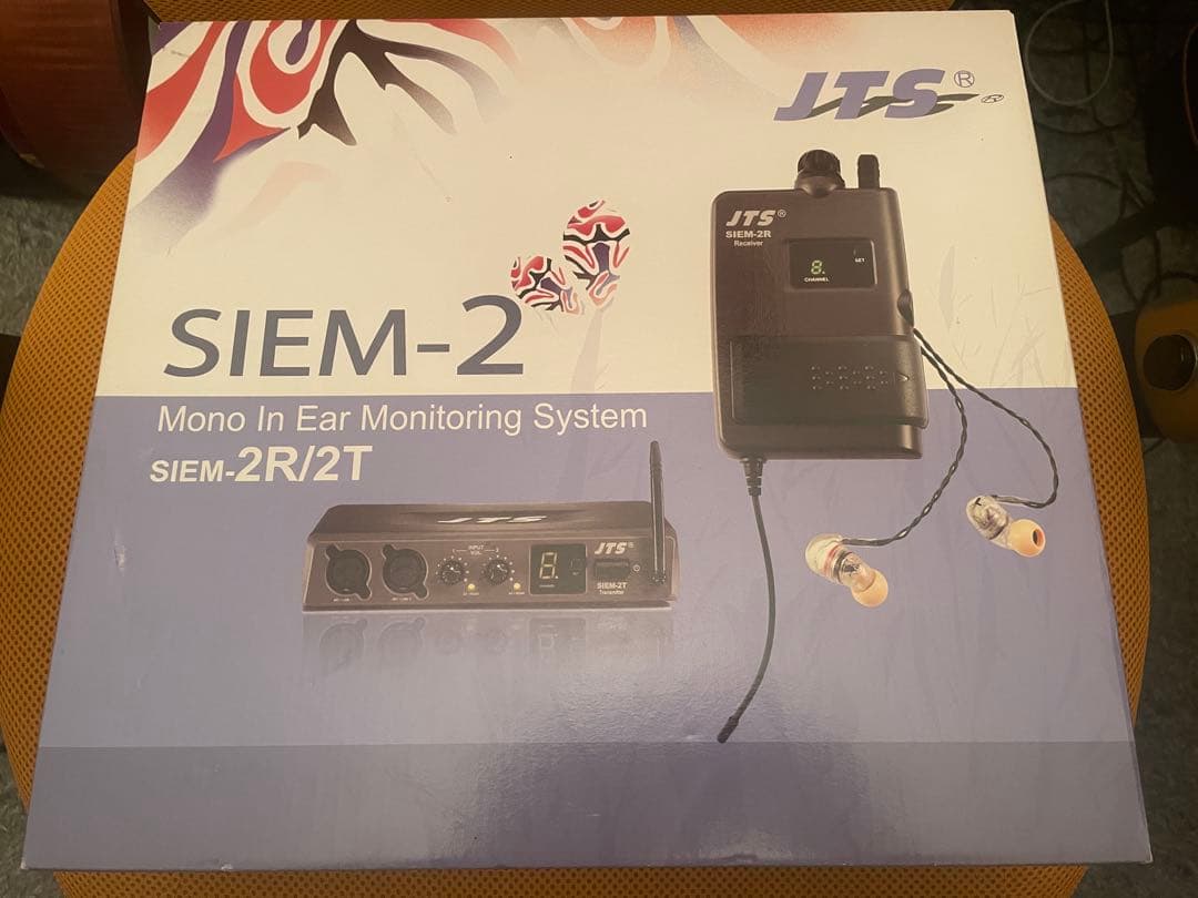 JTS SIEM-2ワイヤレスイヤモニシステムセット＆ゼンハイザーイヤホン