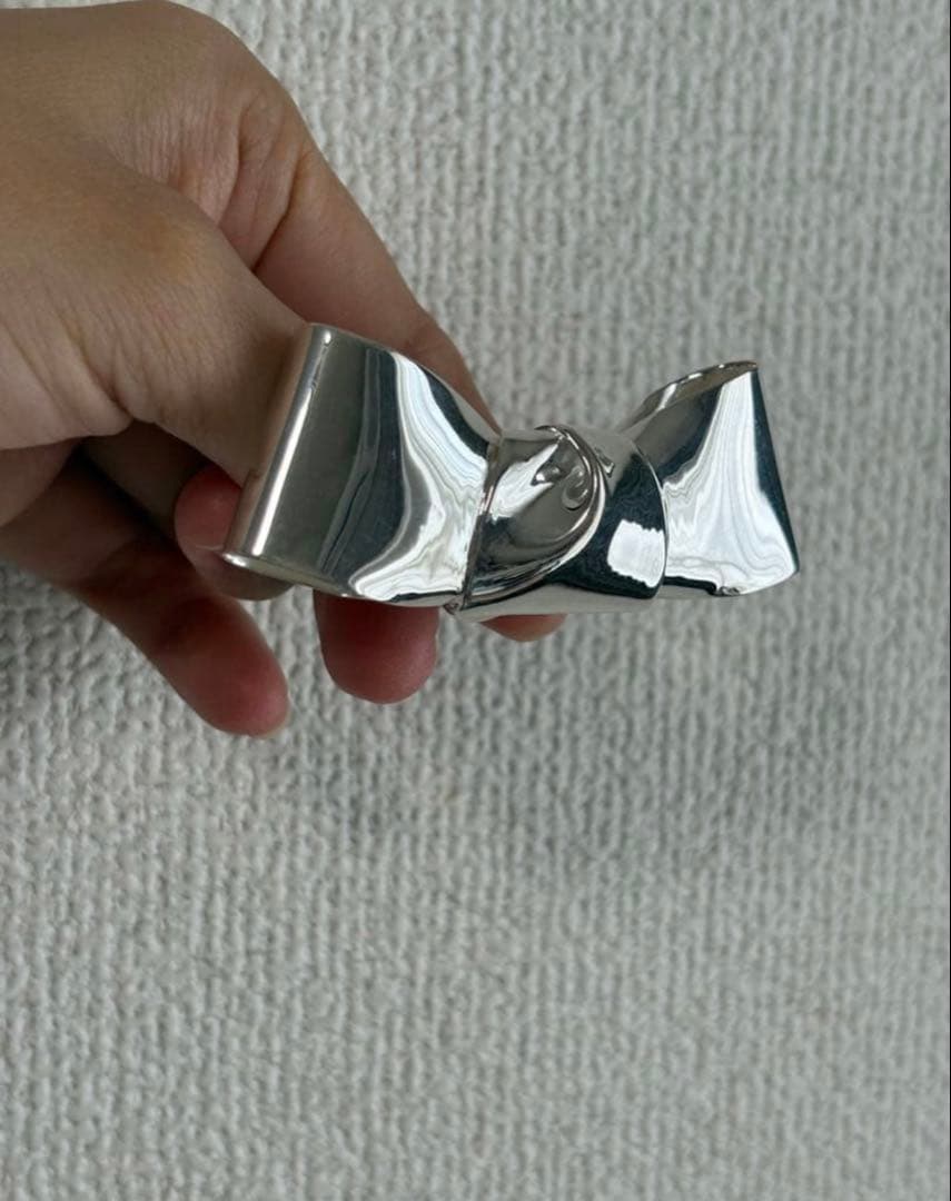 ANNIKA INEZ グランドクラバットリング SV925 US6 11号