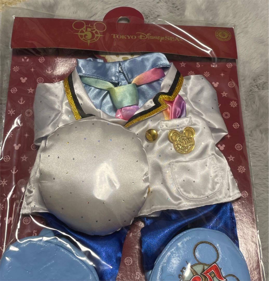 【新品未使用】ダッフィー　 ディズニーシー　5th 5周年 コスチューム