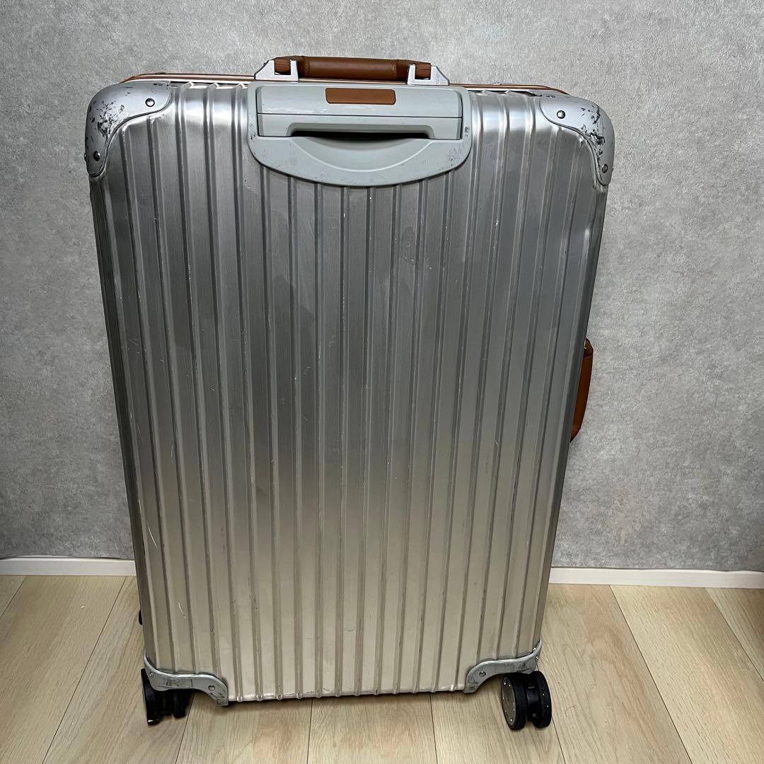 リモワ RIMOWA 747-8 限定モデル 64L4輪 トパーズ アルミニウム