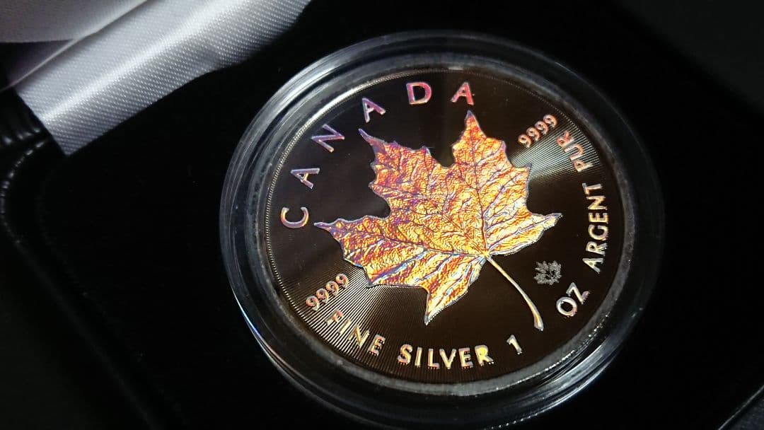 浩*一様 メイプルリーフ・ホログラム (シルバープルーフ) 500枚限定品