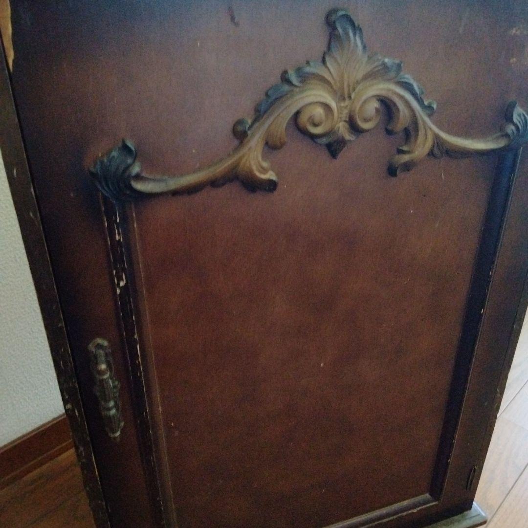 ノスタルジック/クラシック木製キャビネット　古民家/古道具/レトロ/ヴィンテージ