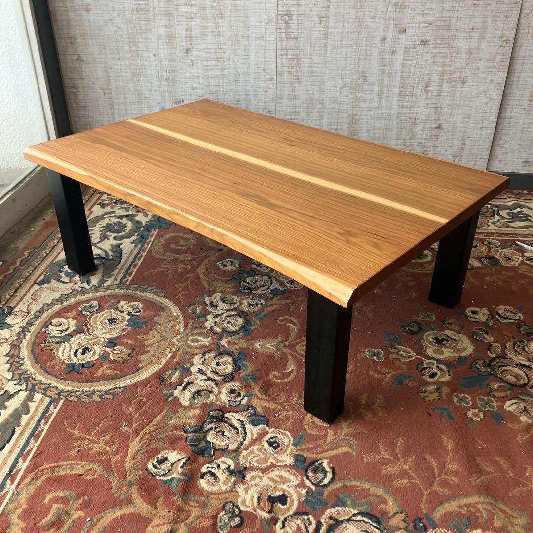 北欧レトロ 日美 木製コタツテーブル センターテーブル カフェテーブル こたつ