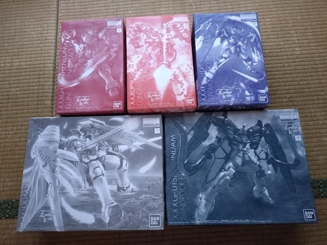 MGガンプラ 5個セット BANDAI