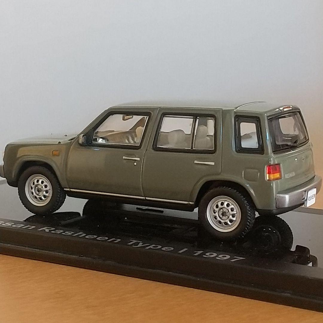 ノレブ 日産 ラシーン スケールモデル ミニカー グリーン