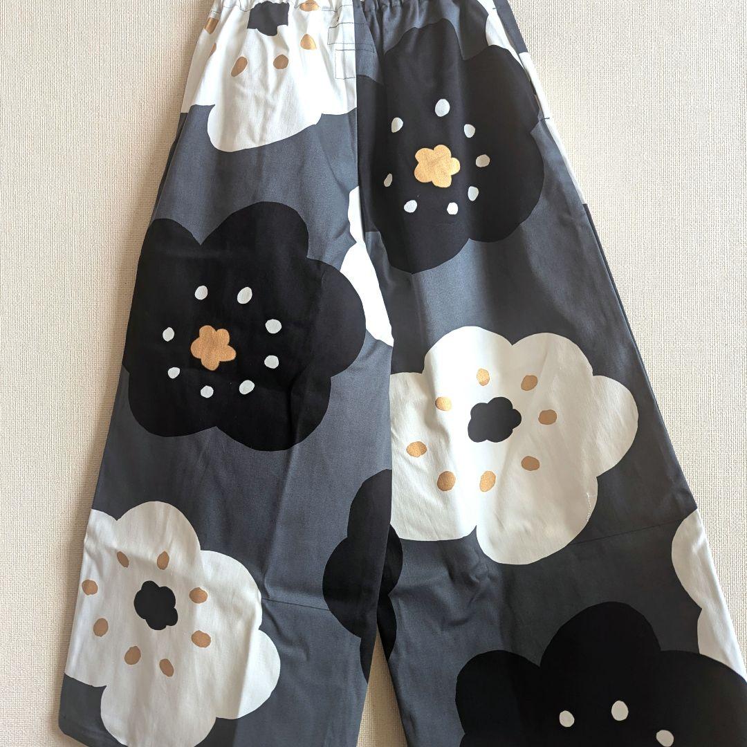 新品未使用 SOUSOU ソウソウ　トリコット織 広形パンツ　フリーサイズ