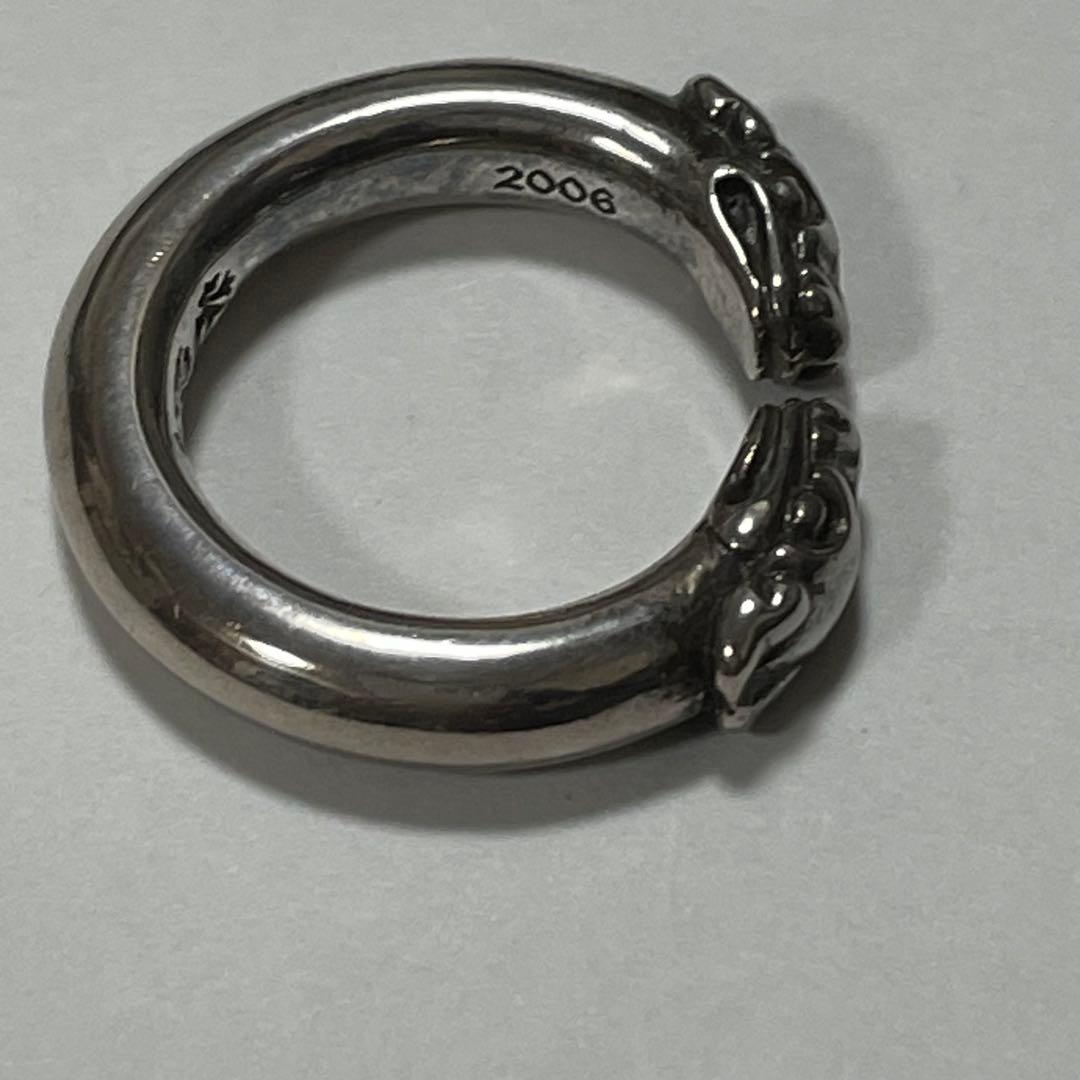 CHROME HEARTS クロムハーツ ダブルドッグ リング シルバー
